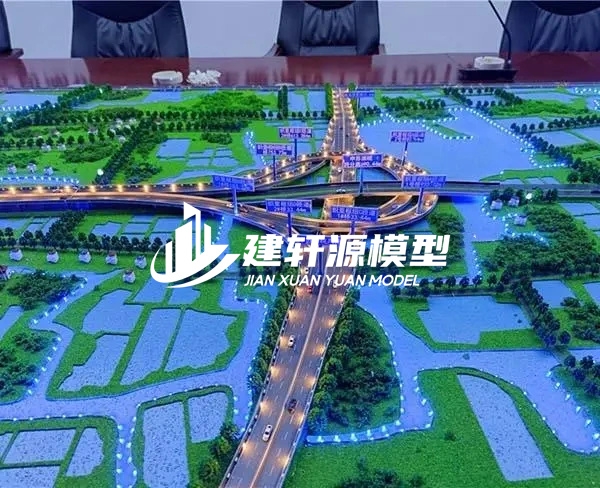 东昌府高速公路沙盘定制